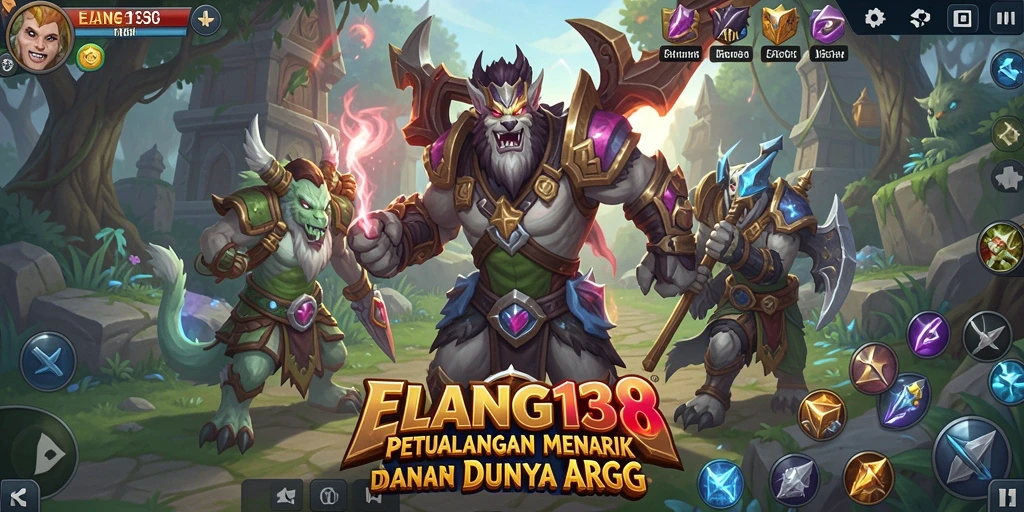 Tangkapan layar permainan ARPG yang menegangkan dan penuh aksi.