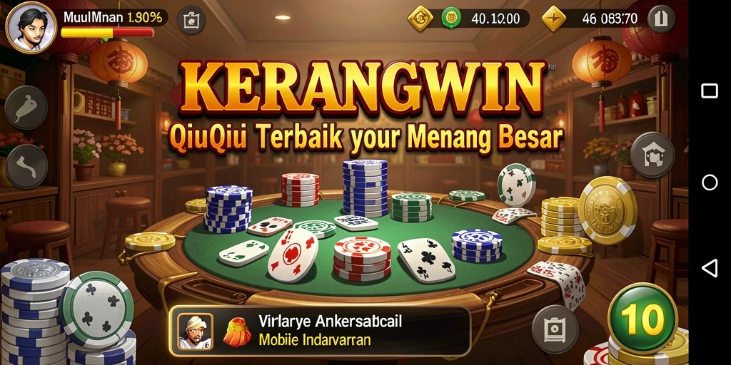 Tampilan gameplay KERANGWIN yang seru dan menarik.