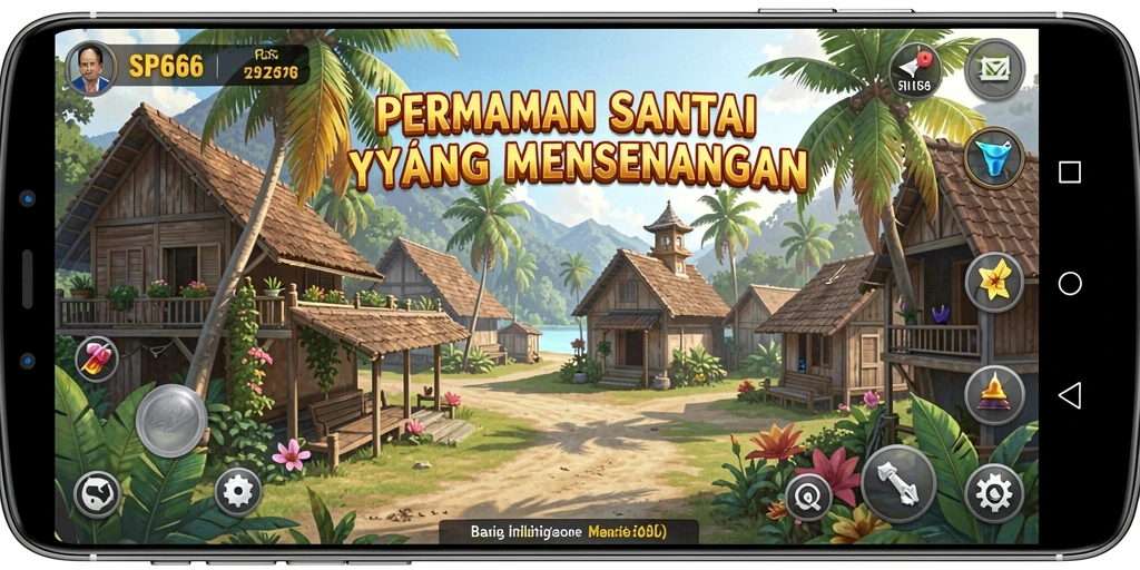 Tampilan gameplay SP666 yang menarik dan interaktif.