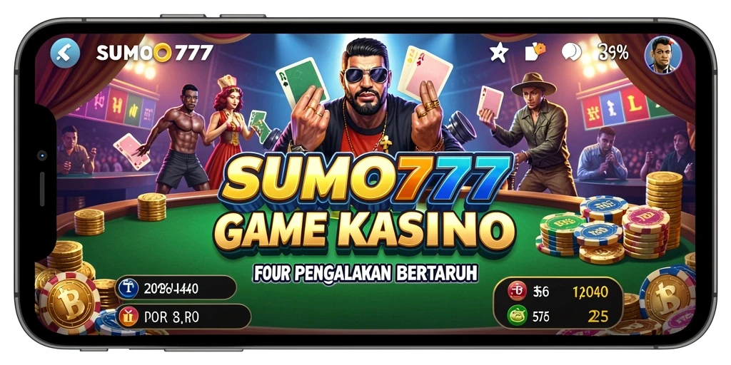 Tampilan gameplay Kasino yang menarik dan interaktif di SUMO777.