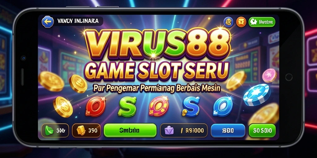 Screenshot utama VIRUS88 menampilkan gameplay Slot yang menarik dan dinamis.